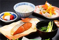 肘折温泉 大友屋旅館の朝食