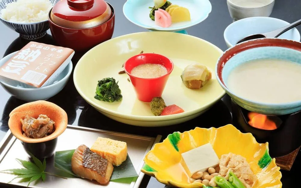 かみのやま温泉 葉山舘の朝食