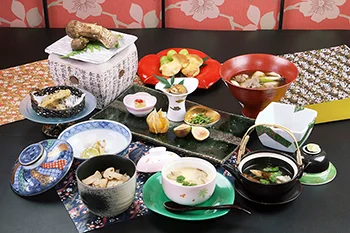 旅館 エビスヤの夕食