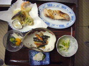 木村屋旅館の夕食