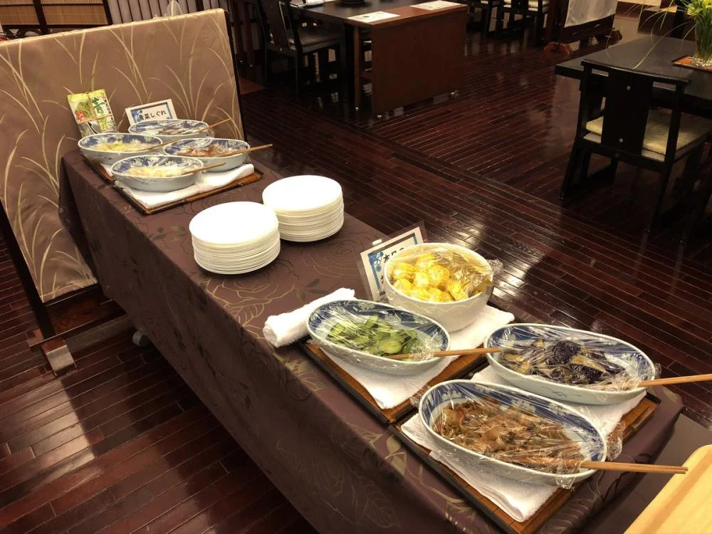 白布温泉 湯滝の宿 西屋の夕食