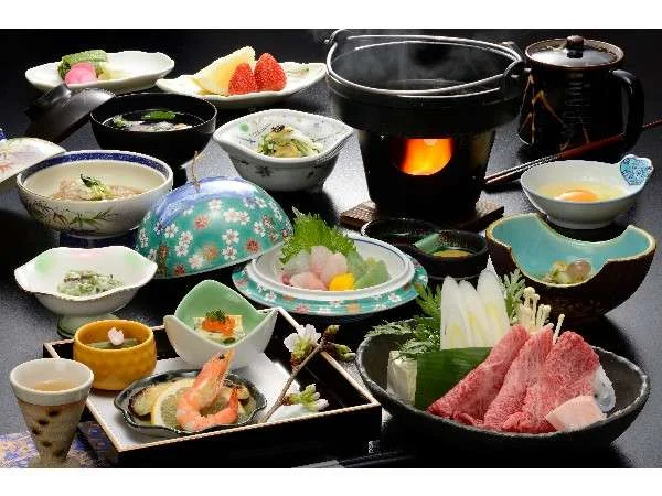 白布温泉 東屋(ひがしや)の夕食