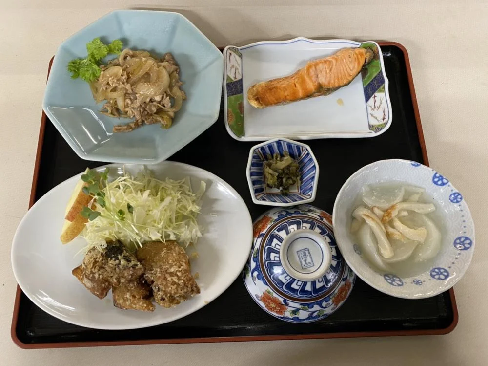 地蔵の湯旅館の夕食