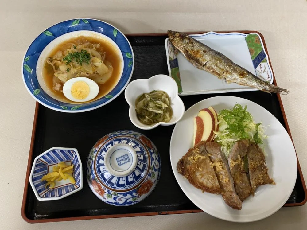 地蔵の湯旅館の夕食