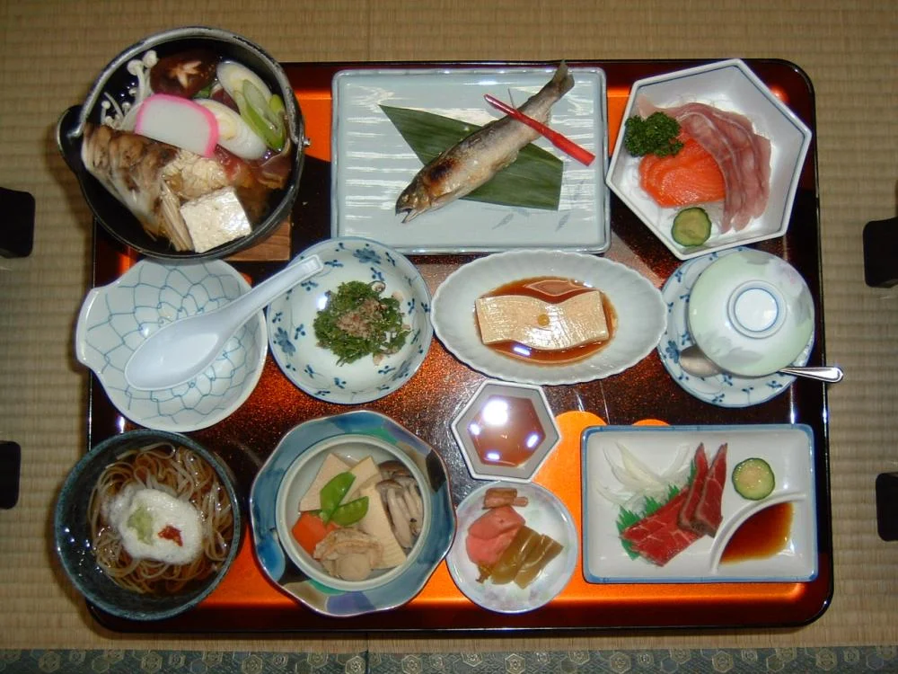 銀山温泉 旅館松本の夕食