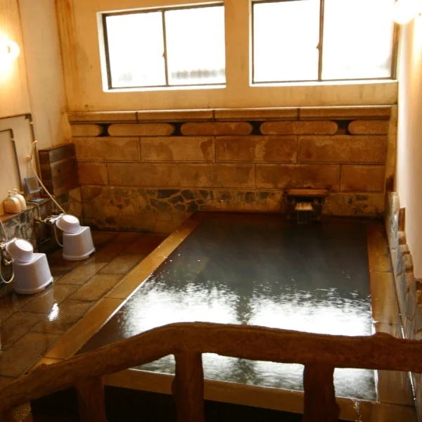 銀山温泉 伝統の宿 古山閣の大浴場