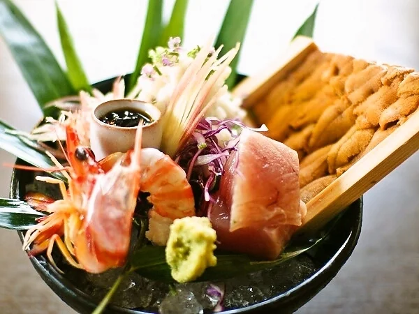 阿知須温泉 てしま旅館の夕食