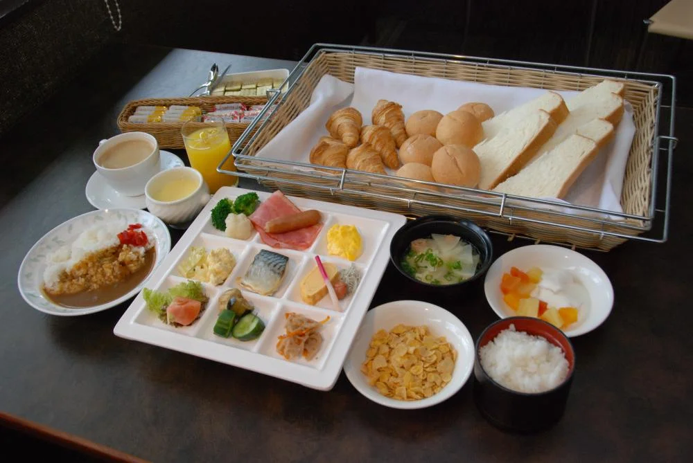 山口グランドホテルの朝食