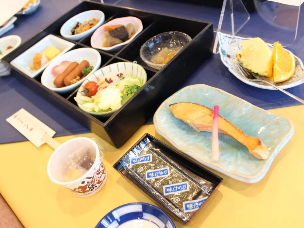 石和温泉 美と健康と癒しの宿 ホテル八田の朝食