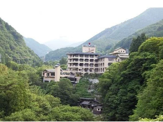 川浦温泉 山県館の外観