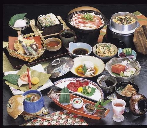 石和温泉郷 旅館喜仙(きせん)の夕食