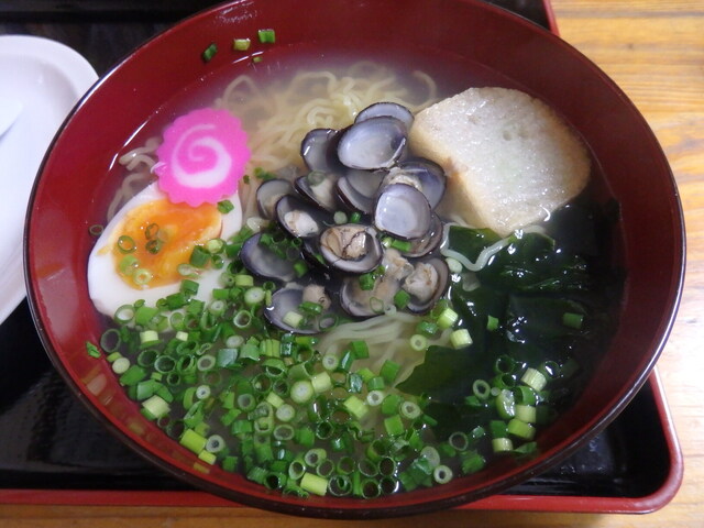 十三湖本家しじみらーめん 1枚目