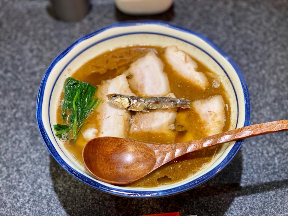烈志笑魚油 麺香房 三く