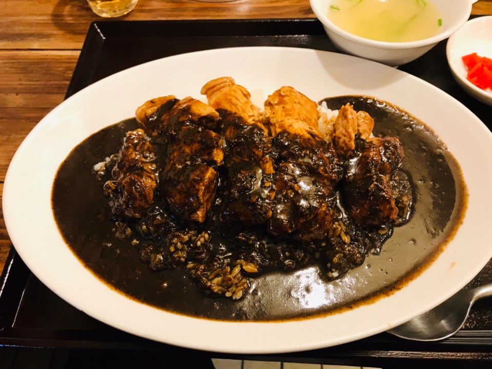 最後にカツ。 1枚目