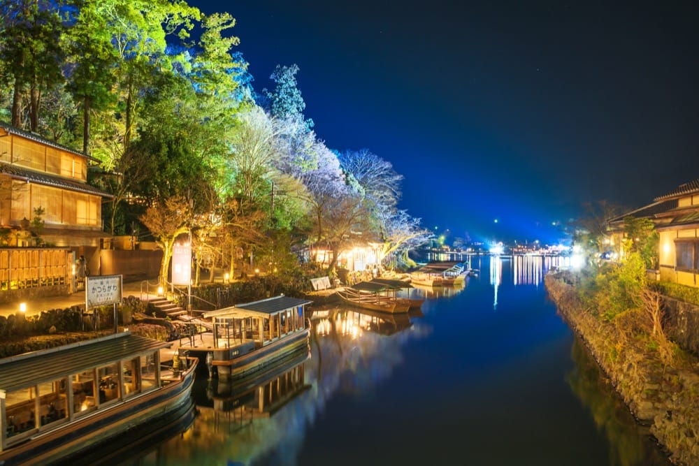嵐山花灯路