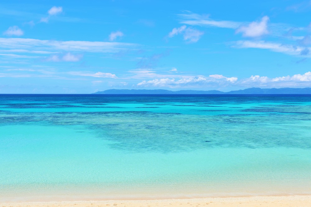 海からの絶景