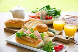朝食がおいしいのイメージ
