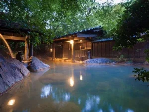 温泉が魅力のイメージ