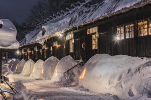冬の観光スポットのイメージ