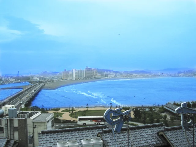 湘南江の島　御料理旅館　恵比寿屋の絶景