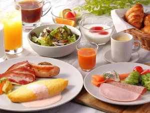 朝食がおいしいのイメージ