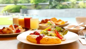 朝食がおいしいのイメージ
