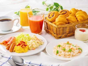 朝食がおいしいのイメージ
