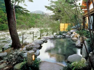 温泉が魅力のイメージ