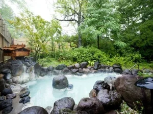 温泉が魅力のイメージ
