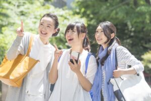 女子旅で人気のイメージ