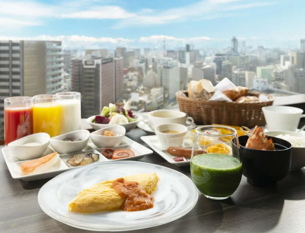 富山市で朝食がおいしいホテル・旅館