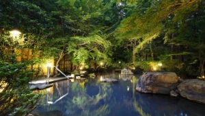 温泉が魅力のイメージ