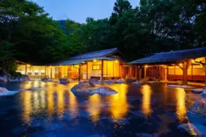 温泉が魅力のイメージ