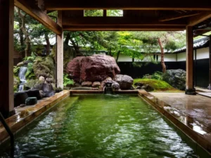 温泉が魅力のイメージ