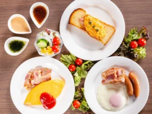 朝食がおいしいのイメージ