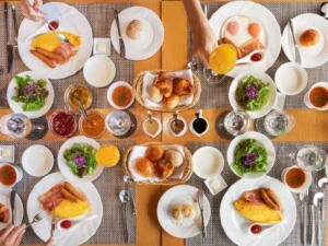 朝食がおいしいのイメージ
