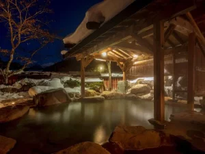温泉が魅力のイメージ
